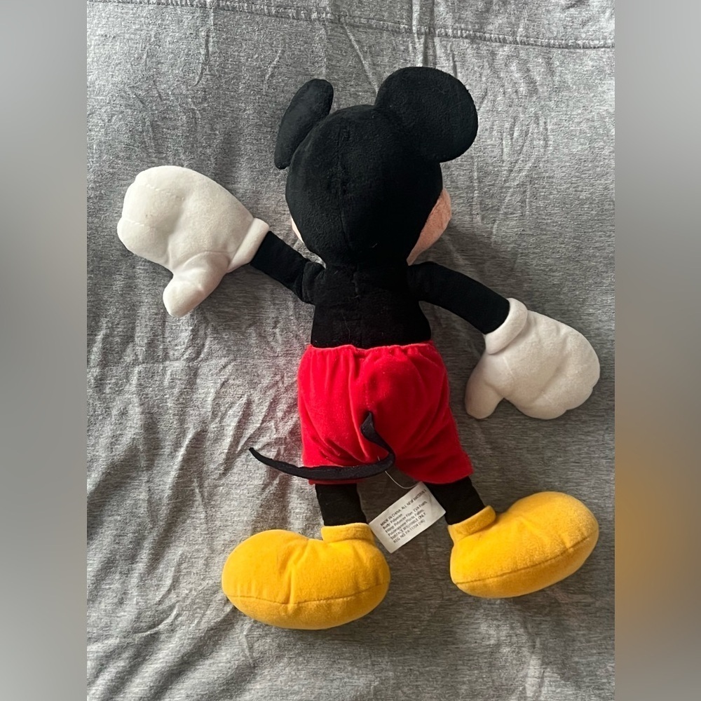 DISNEY Mickey Mouse Soft Plush Stuffed Animal Toy Doll 14” - Picture 3 of 6